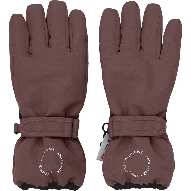 En Fant Rose Taupe Handsker 1