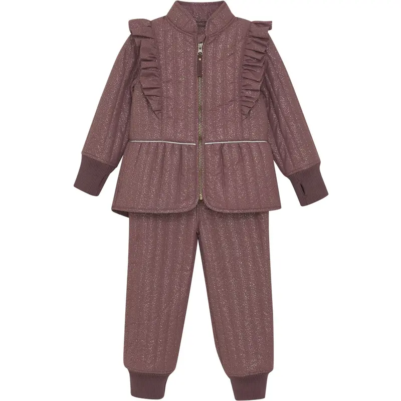 En Fant Rose Taupe Termosæt W.Glitter 1