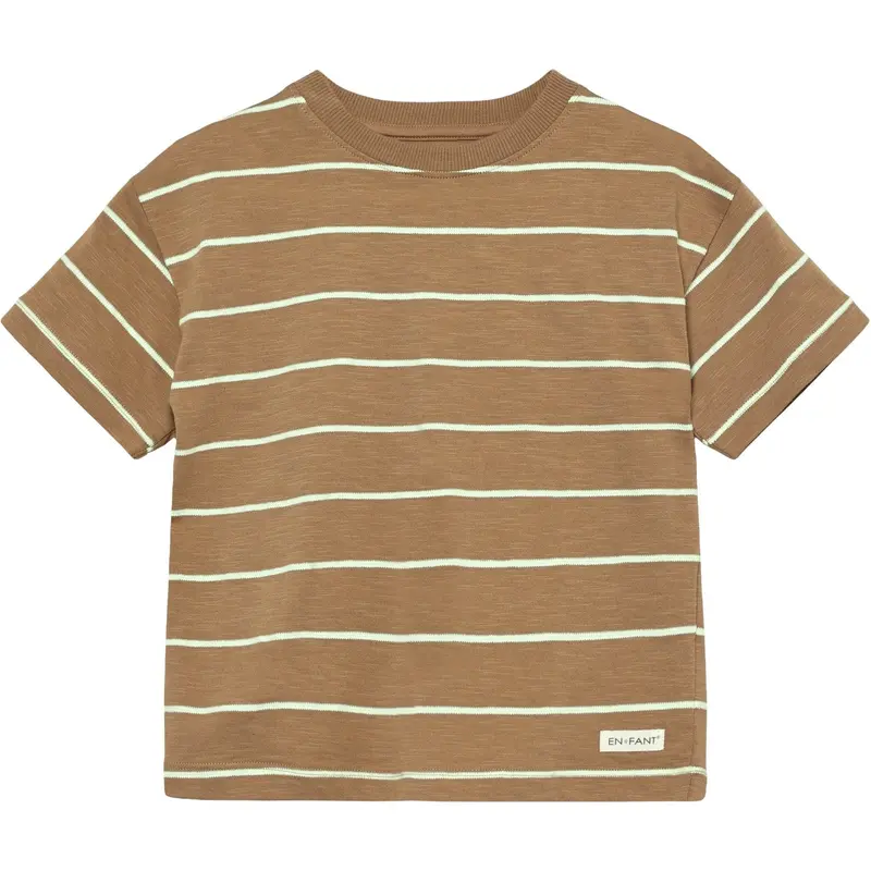 En Fant Tiger's Eye T-Shirt Ss Stripe 1