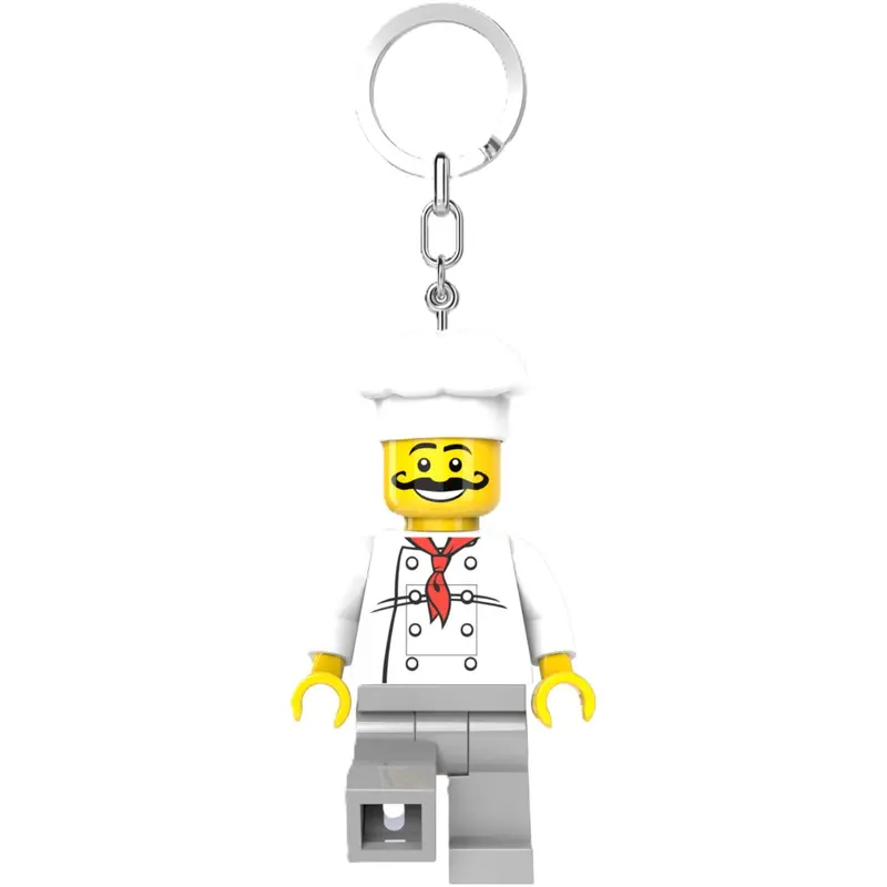 Euromic Lego® Iconic Nøglering Med Lys - Kok 1