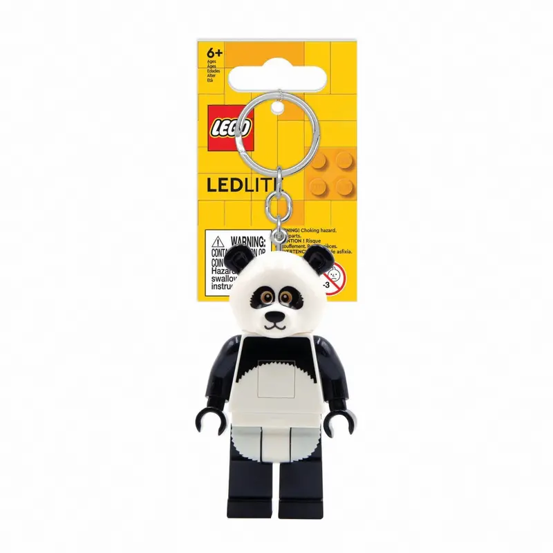 Euromic Lego® Minifigures™ Nøglering Med Led Lys Panda Guy 1