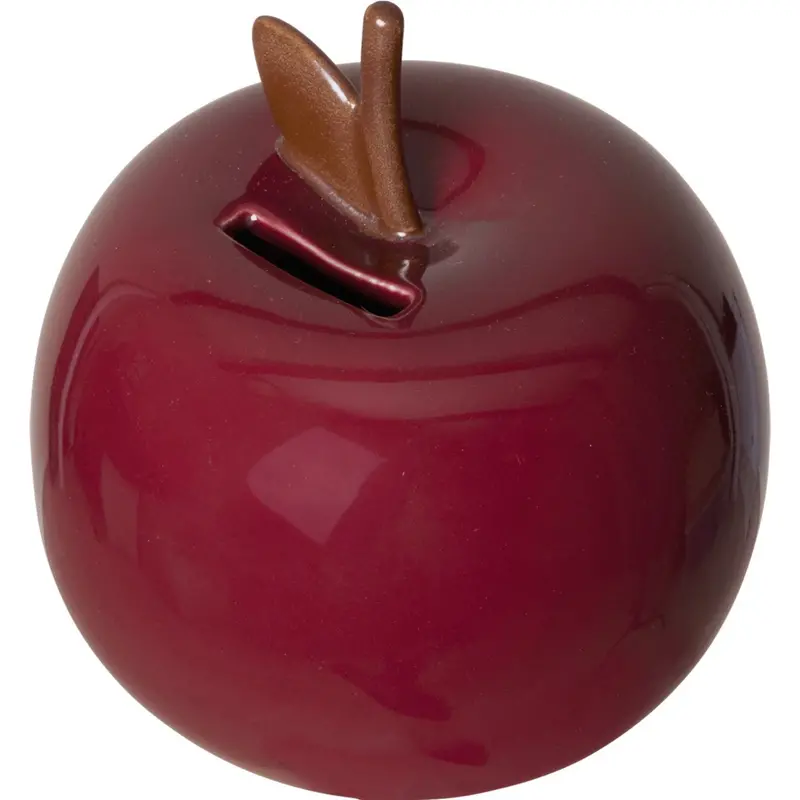 Ferm Living Deep Red Apple Sparebøsse 1