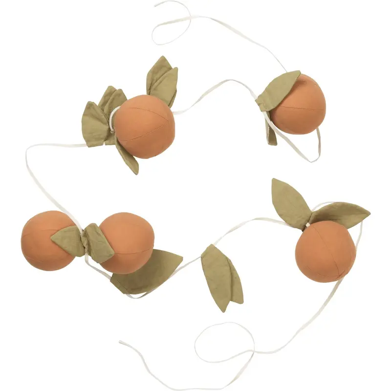 Ferm Living Orange/Green Oranges Guirlande 1