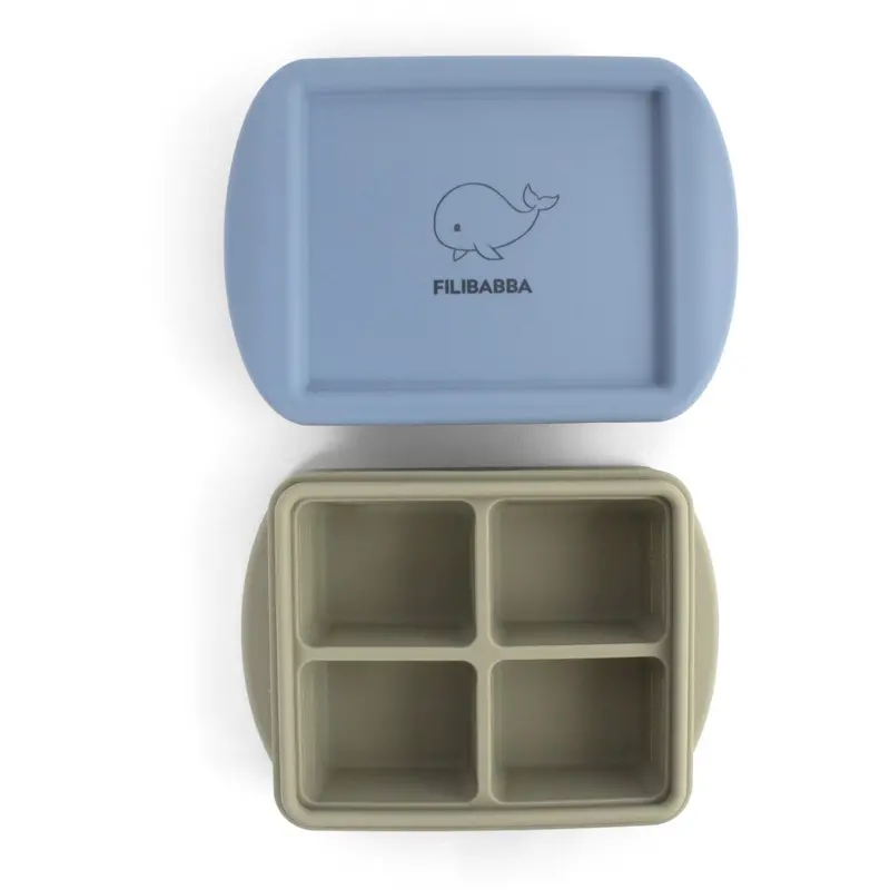 Filibabba Ocean Mix Baby Food Fryserbakke 4X65 Ml 2-Pak 1