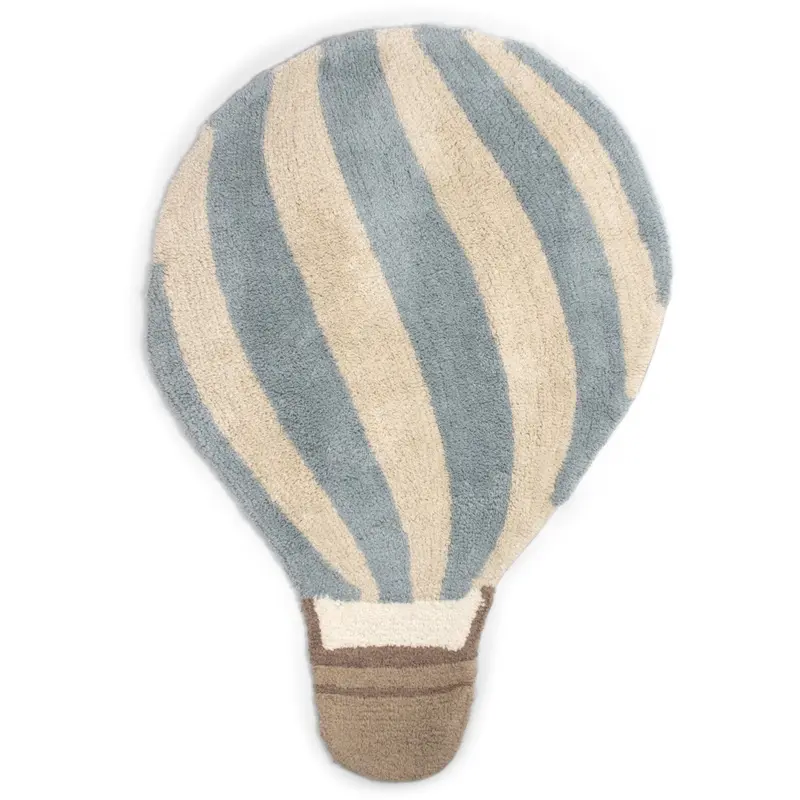 Filibabba Pearl Blue Tufted Tæppe Air Balloon 1