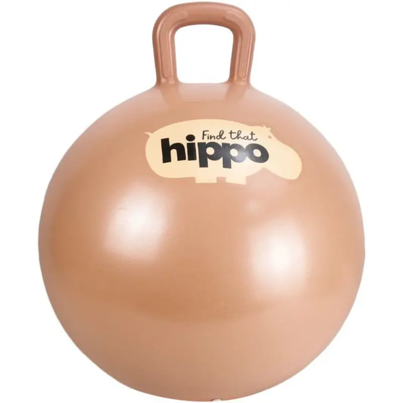 Find That Hippo Hoppebold Med Håndtag - Farve Persisk Orange, Str. 45 Cm 1