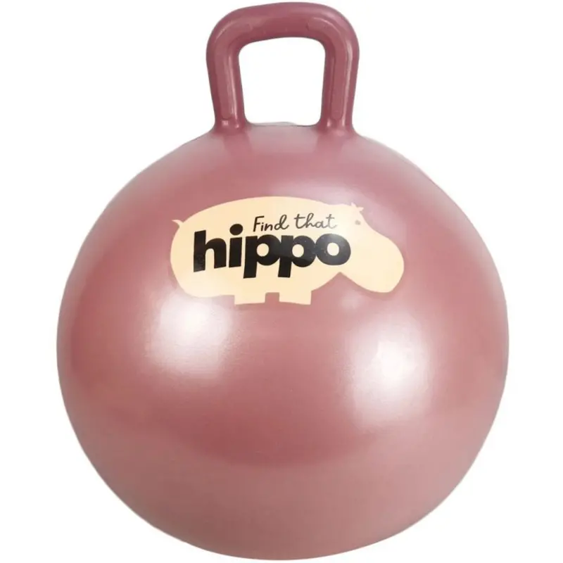 Find That Hippo Hoppebold Med Håndtag - Farve Tyrkisk Rose, Str. 45 Cm 1