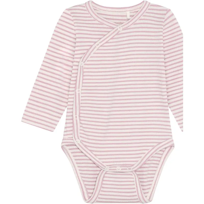 Fixoni Bleached Mauve Slå-Om Body Ls Rib 1