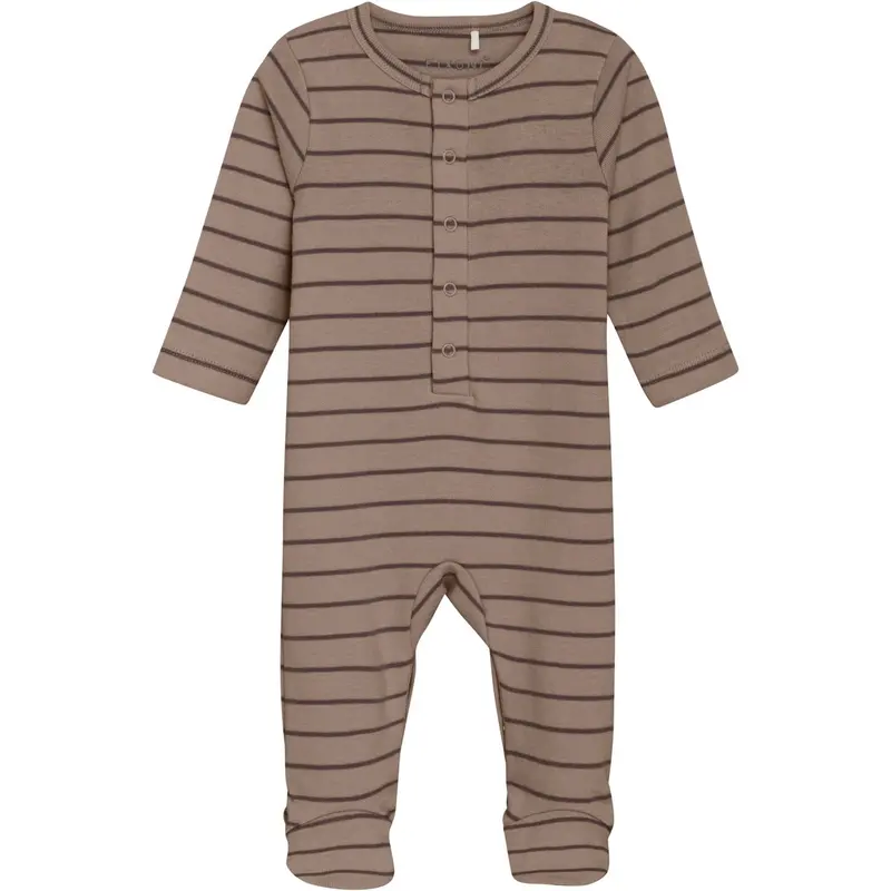Fixoni Mocha Meringue Heldragt M/Fødder Rib 1