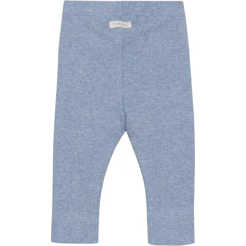 Fixoni Rain Washed Melange Leggings Melange Rib 2