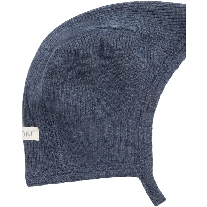 Fixoni Vintage Indigo Melange Hjelm Melange Rib 1