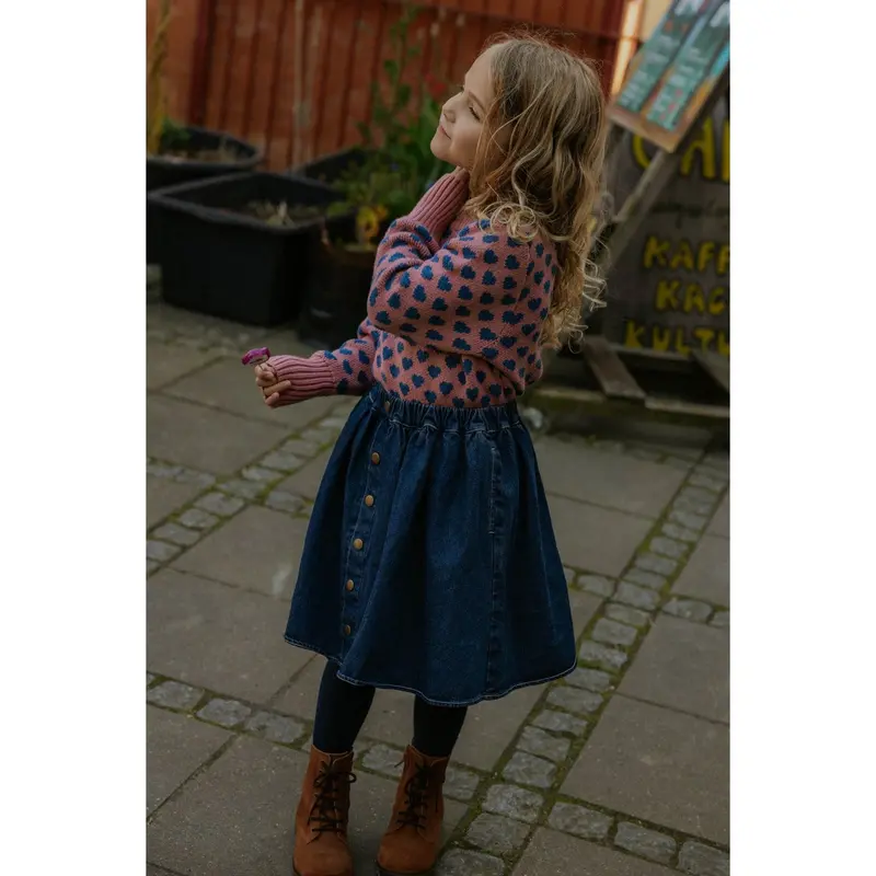 Fliink Ash Rose Janie Heart Pullover 5