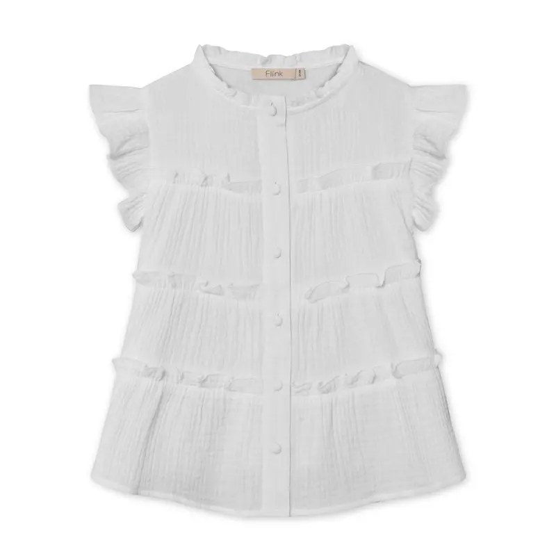 Fliink Cloud Dancer Cha Cha Tunic Top 1