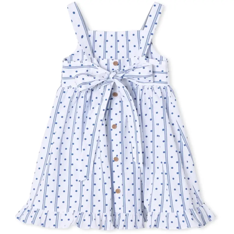 Fliink Cloud Dancer Dot Aop Polka Kjole 6