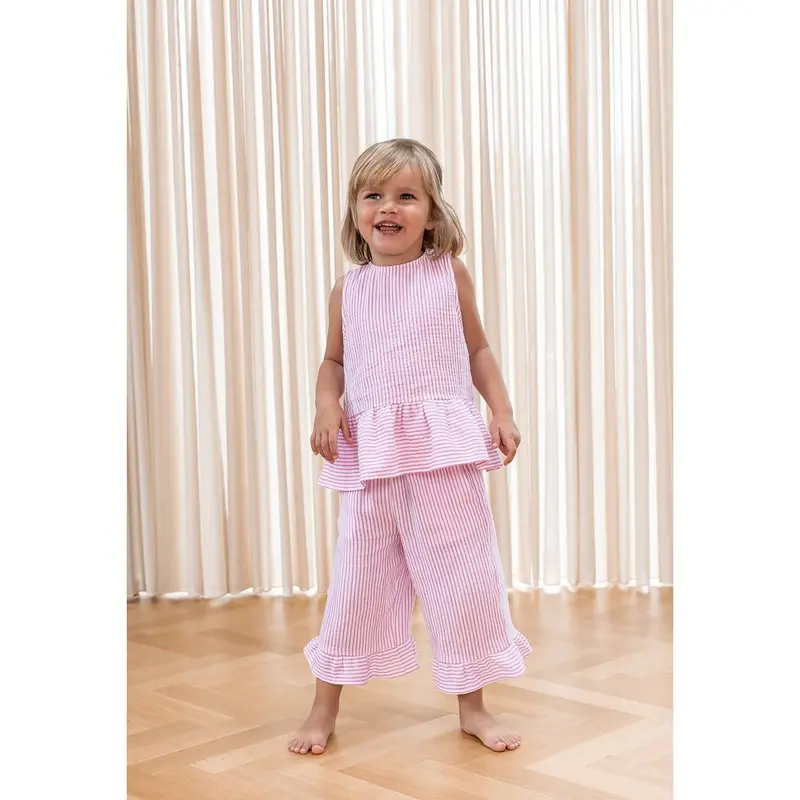Fliink Cloud Dancer Pink Stripe Ciao Stripe Bukser 2
