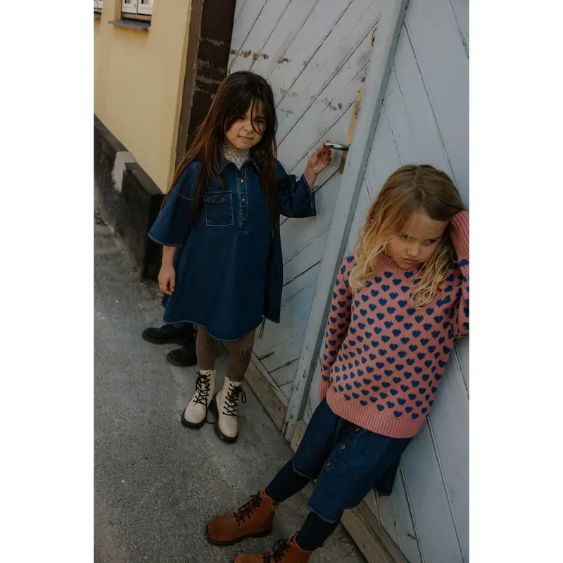 Fliink Dark Denim Blue Don Denim Nederdel 5