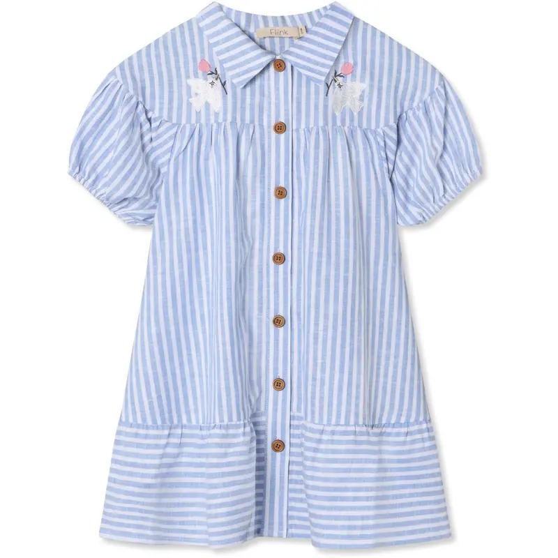 Fliink Dream Blue/ Cloud Dancer Vira Kjole 1