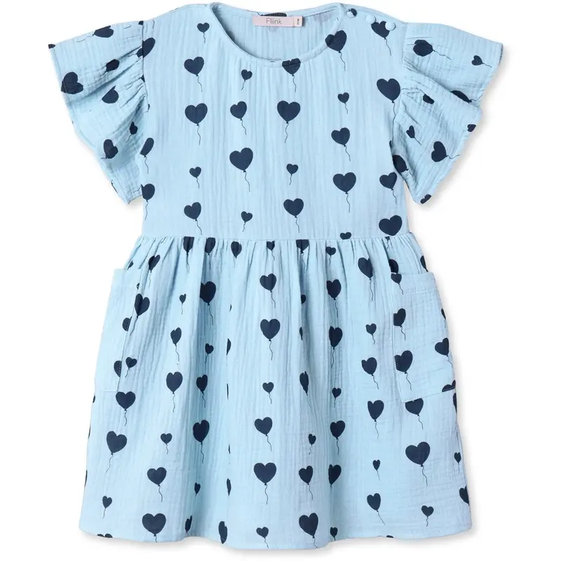 Fliink Dream Blue Love Kjole 1