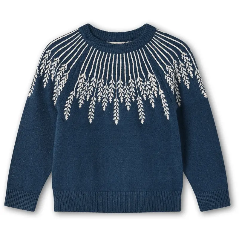 Fliink Insignia Blue Alon Leaf Pullover 1