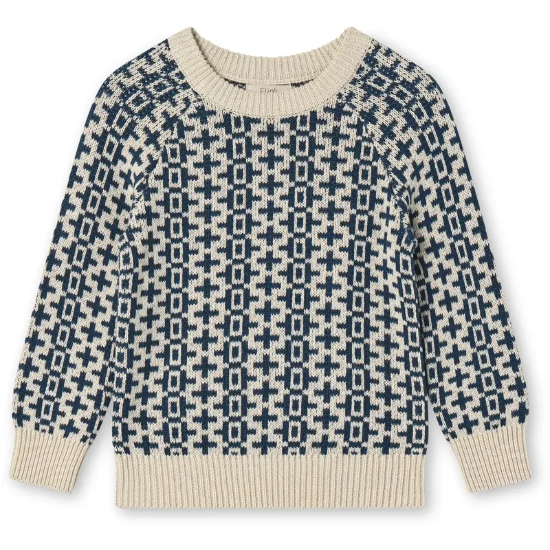 Fliink Insignia Blue Nova Nordic Pullover 1