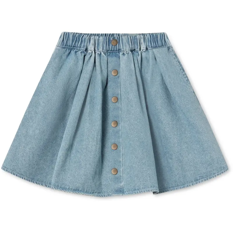 Fliink Light Denim Blue Don Denim Nederdel 1