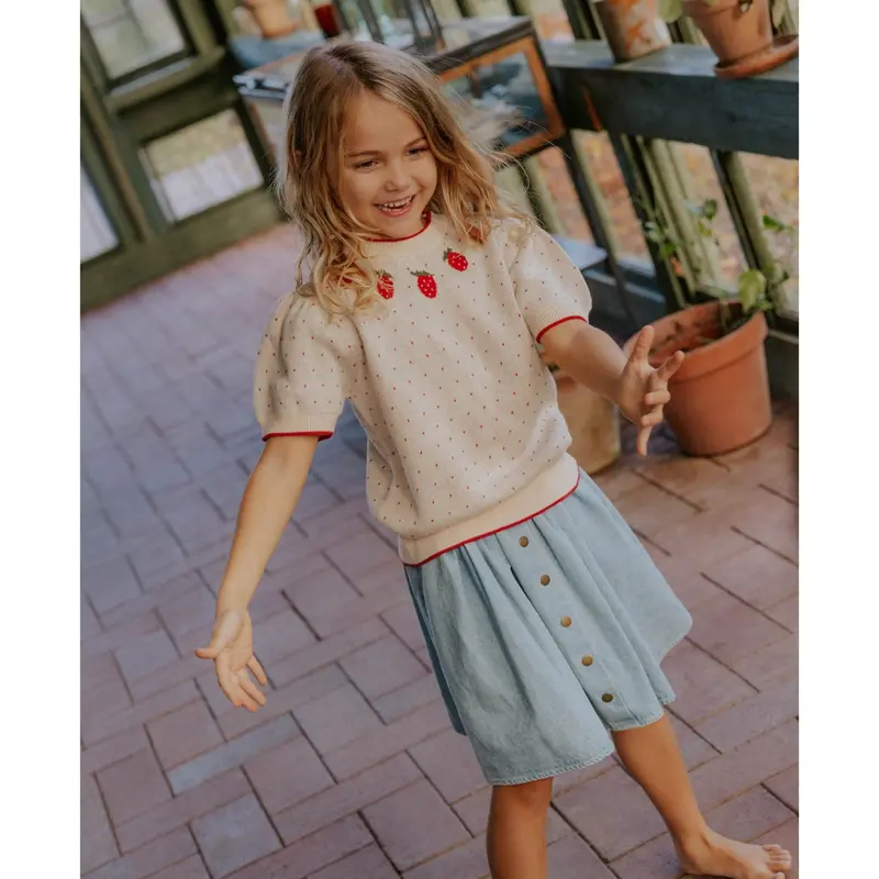 Fliink Light Denim Blue Don Denim Nederdel 2