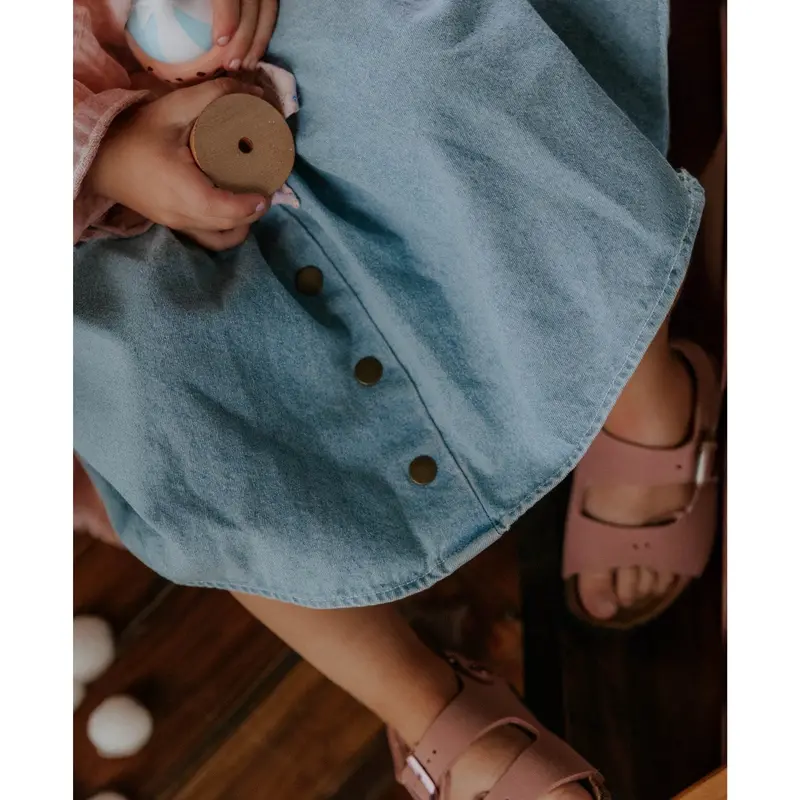 Fliink Light Denim Blue Don Denim Nederdel 3