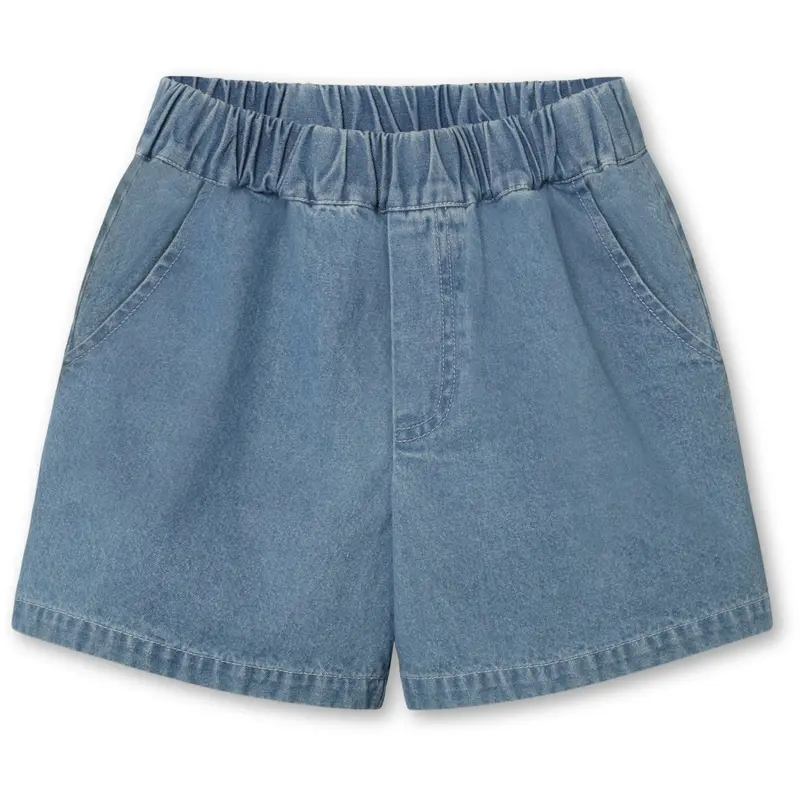 Fliink Light Denim Blue Don Denim Shorts 1