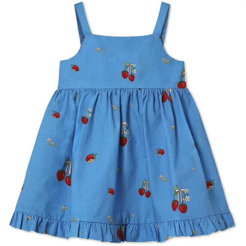 Fliink Marina Blue Aop Elma Strop Kjole 1