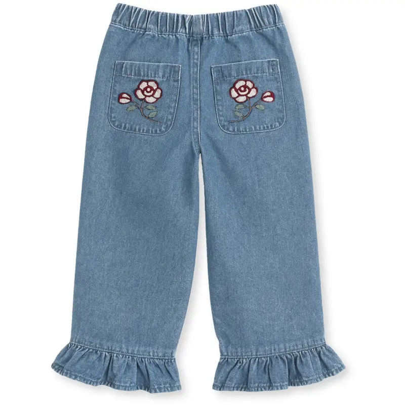 Fliink Medium Denim Blue Don Rose Bukser 5