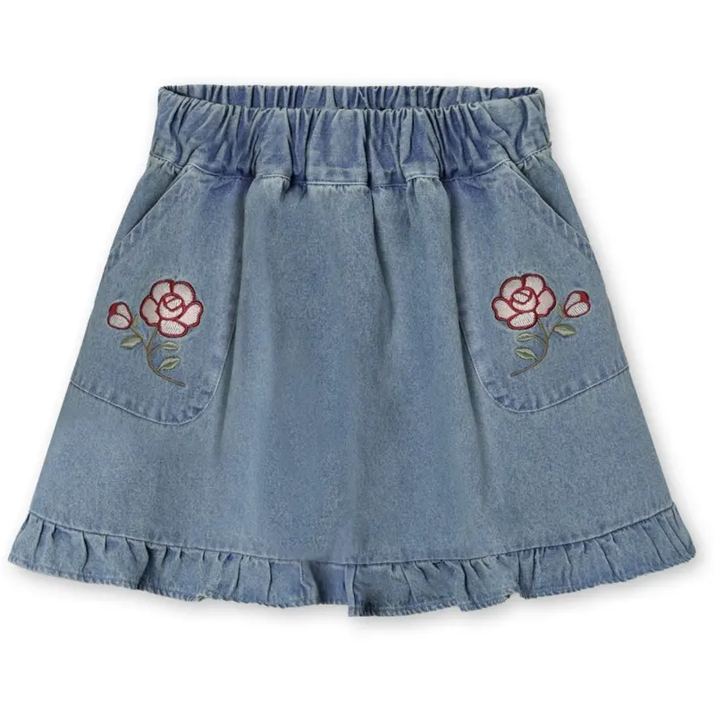 Fliink Medium Denim Blue Don Rose Nederdel 1