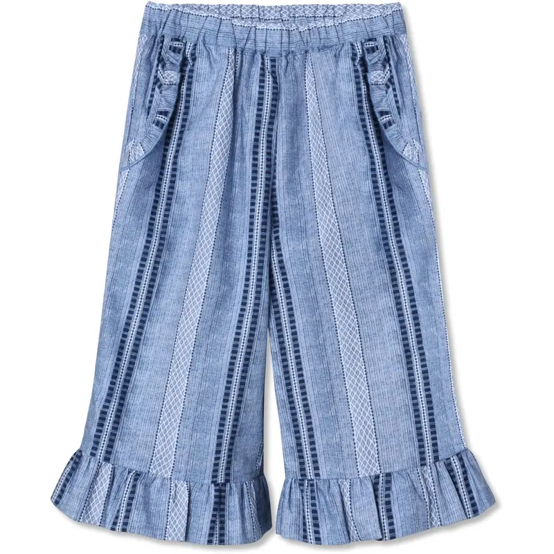 Fliink Navy Amie Ruffle Bukser 1