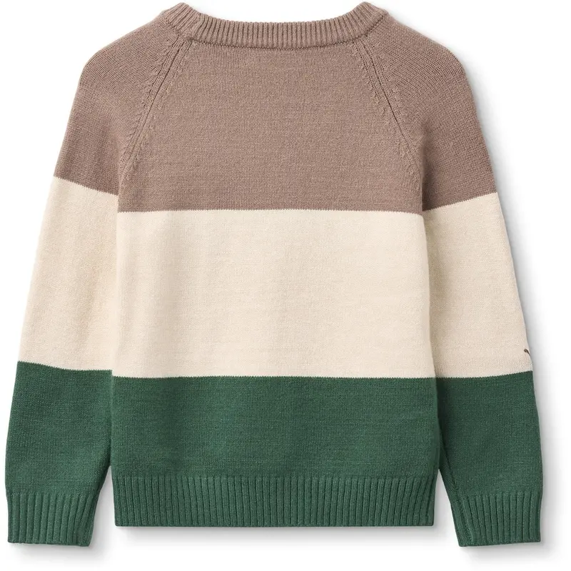 Fliink Pine Bark Stripe Alon Snail Pullover 2