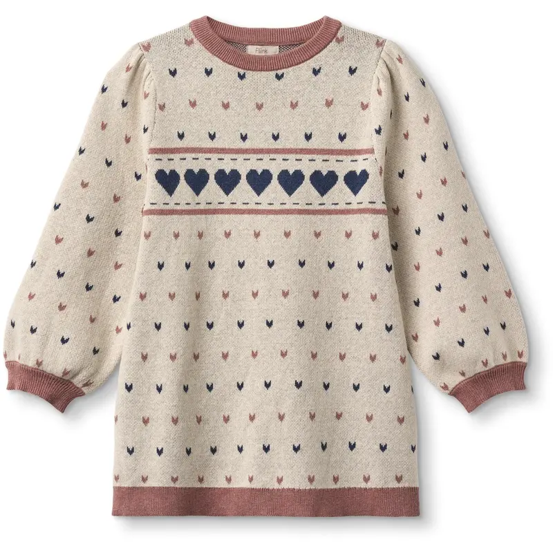 Fliink Sandshell Nova Multi Heart Kjole 1