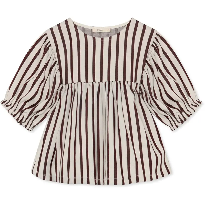 Fliink Sandshell Stripe Elly 3-4 Bluse 1