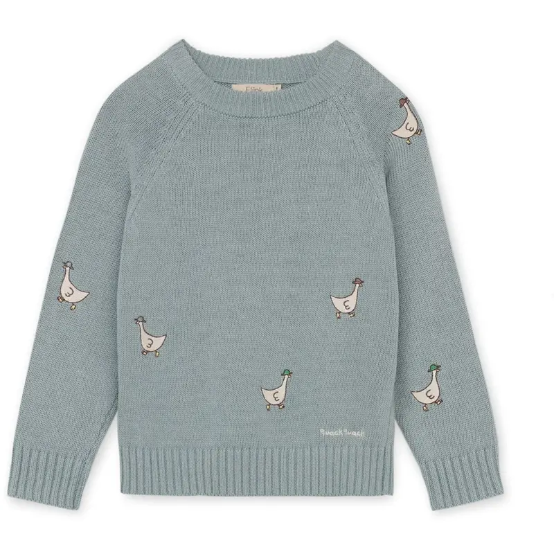 Fliink Slate Mahdi Strik Pullover 1