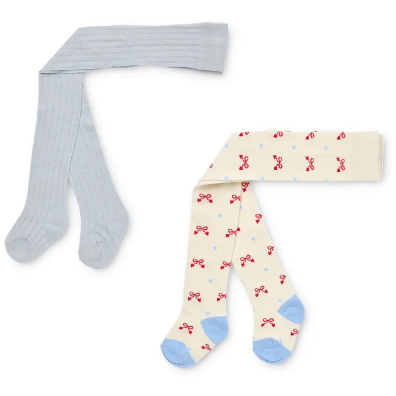 Flöss Bow 2-Pack Vera Strømpebukser 2-Pack 1