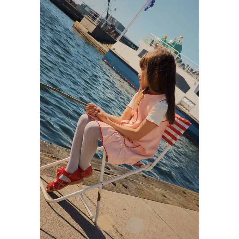 Flöss Gentle Cream Flora Ss Pointelle T-Shirt 4