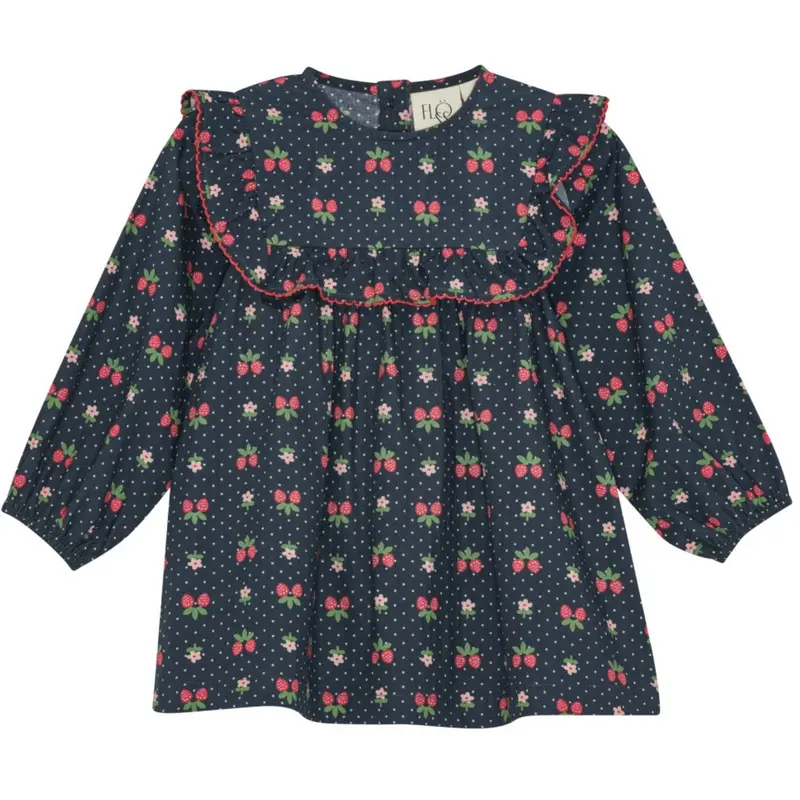 Flöss Navy Space Berry Sofia Kjole 1