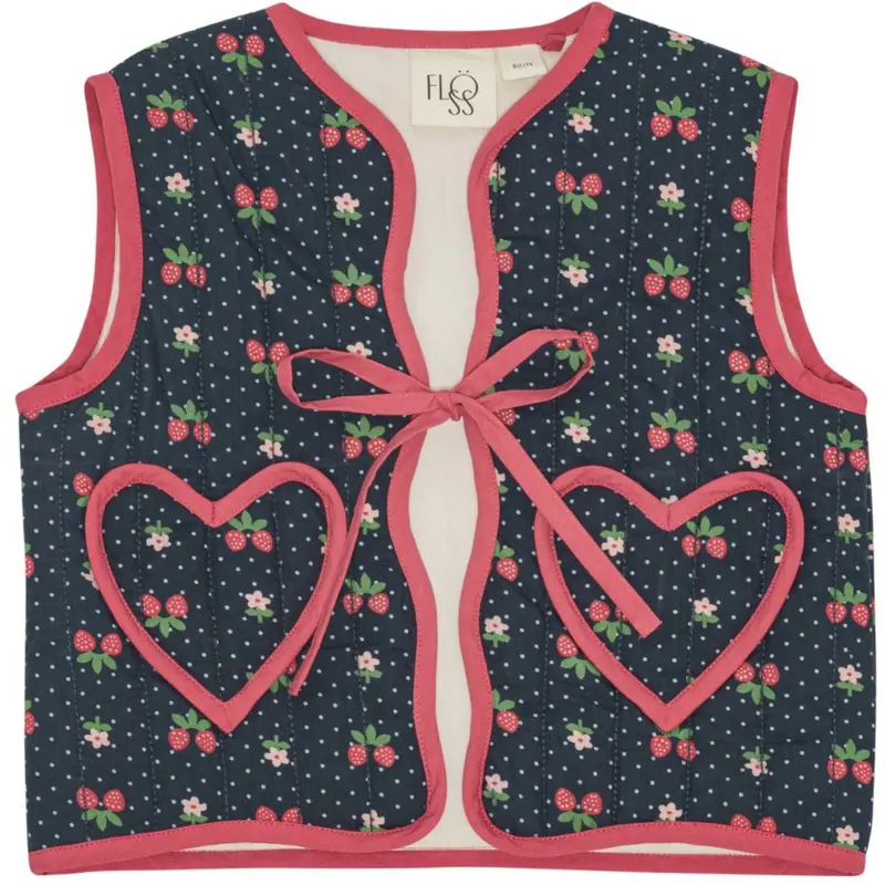 Flöss Navy Space Berry Sofia Vest 1