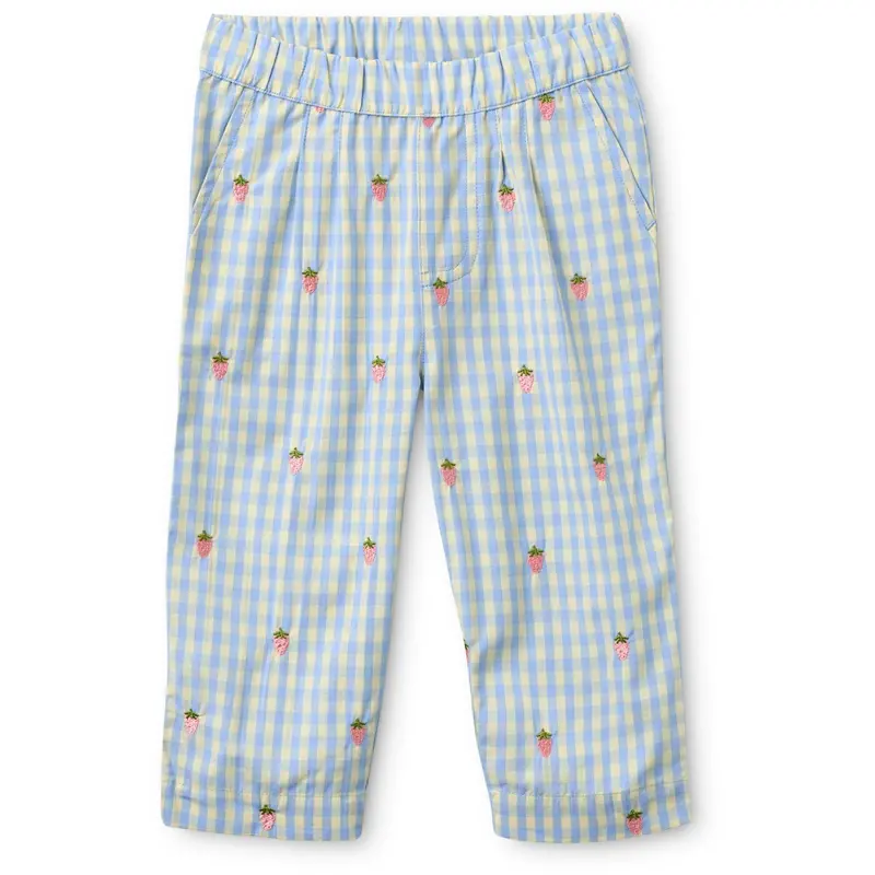 Flöss Sky Berry Gingham Mille Bukser 1