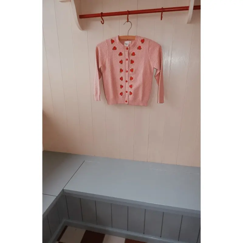 Flöss Warm Pink Aya Cardigan 2