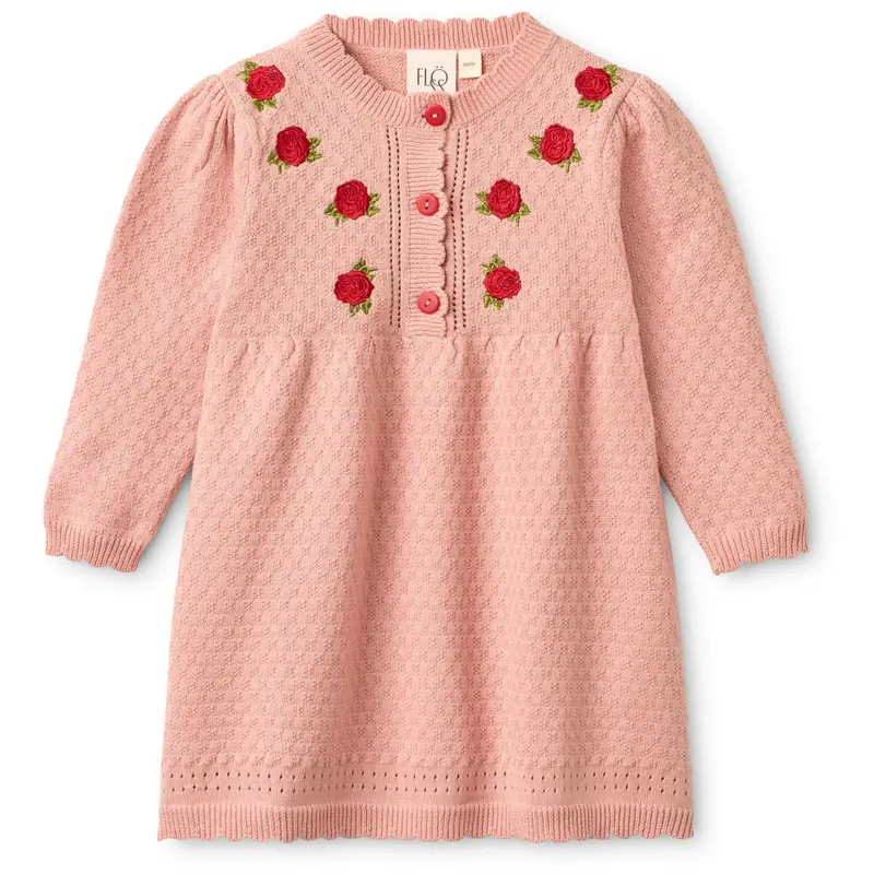 Flöss Warm Pink Aya Kjole 1