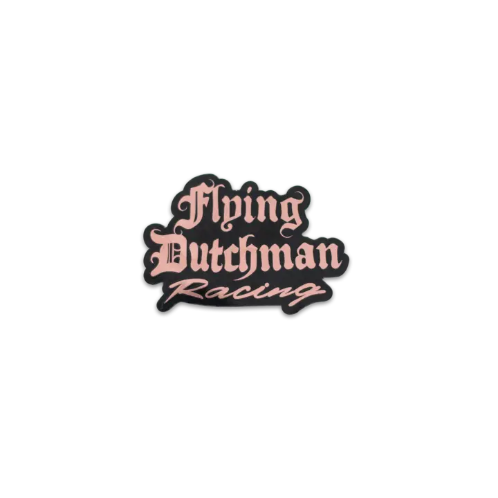 Flying Dutchman Metallic Logo Sticker 1