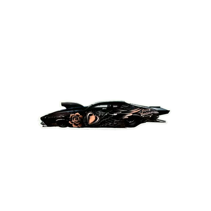 Flying Dutchman Race Car Sticker 1
