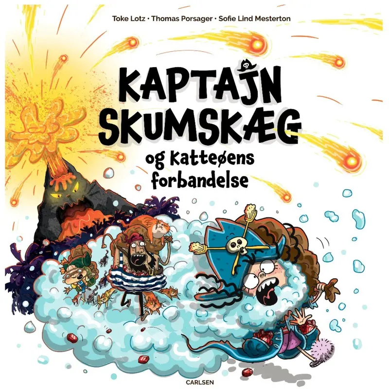 Forlaget Carlsen Kaptajn Skumskæg Og Katteøens Forbandelse 1
