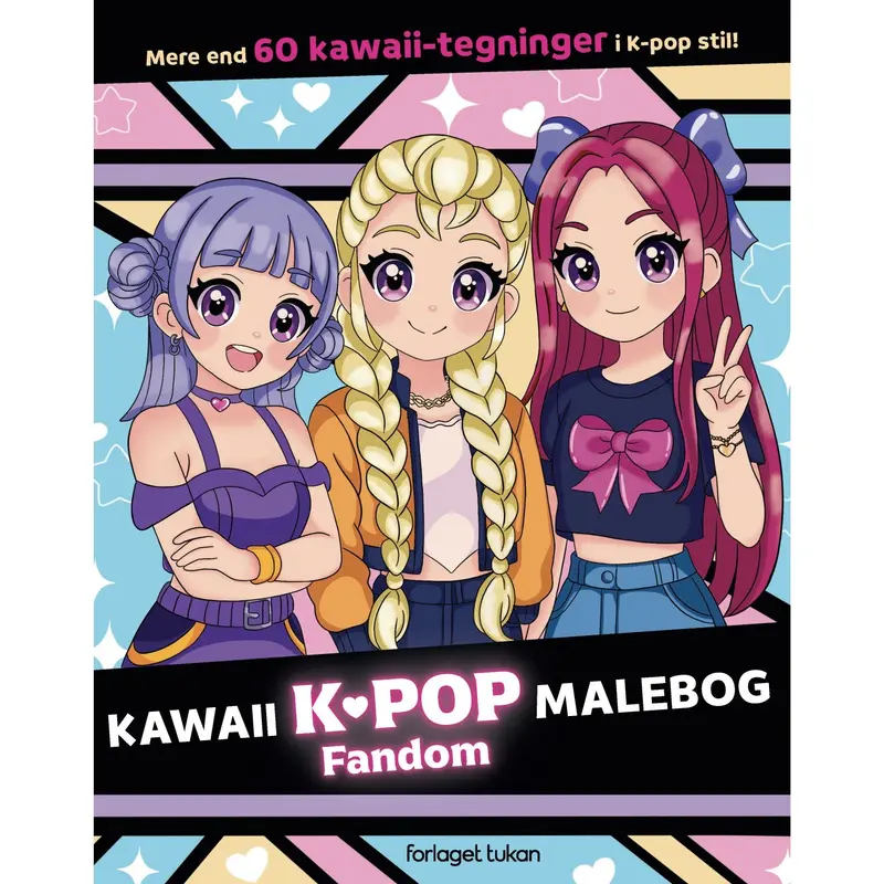 Forlaget Tukan K-Pop Fandom - Malebog 1