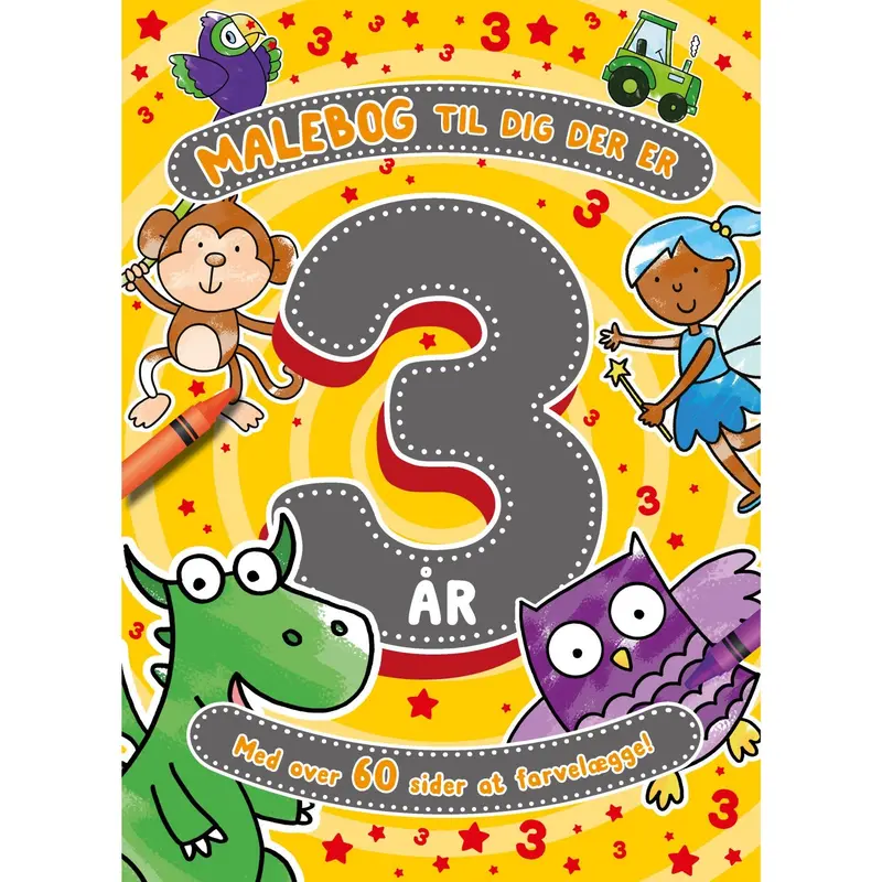 Forlaget Tukan Malebog Til Dig Der Er 3 År 1