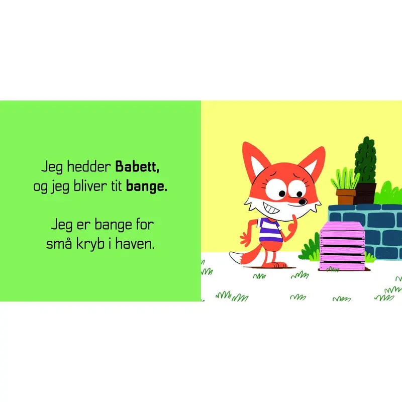 Forlaget Tukan Mine Første Følelser: Babett Er Bange! 2