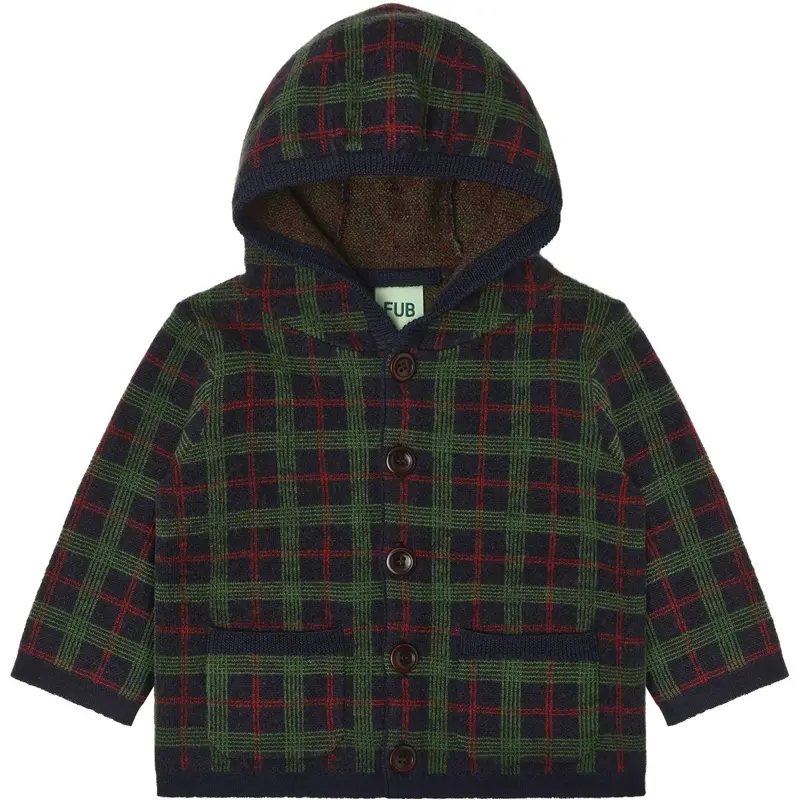 Fub Dark Navy Baby Felted Jakke 1